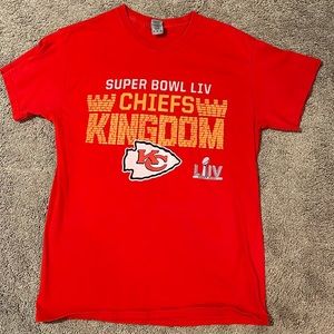 Chiefs Super Bowl t-shirt, size M, good condition smoke free home
